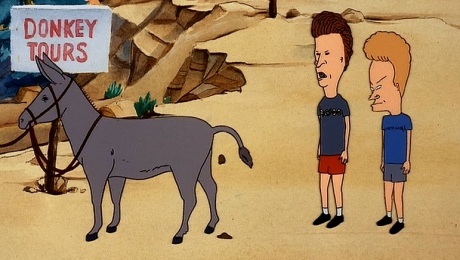 Beavis and Butt-head at the Grand Canyon