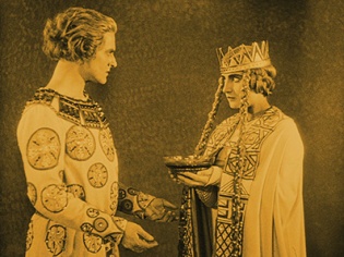 Siegfried and Kriemhild in Fritz Lang's Die Nibelungen (1924)